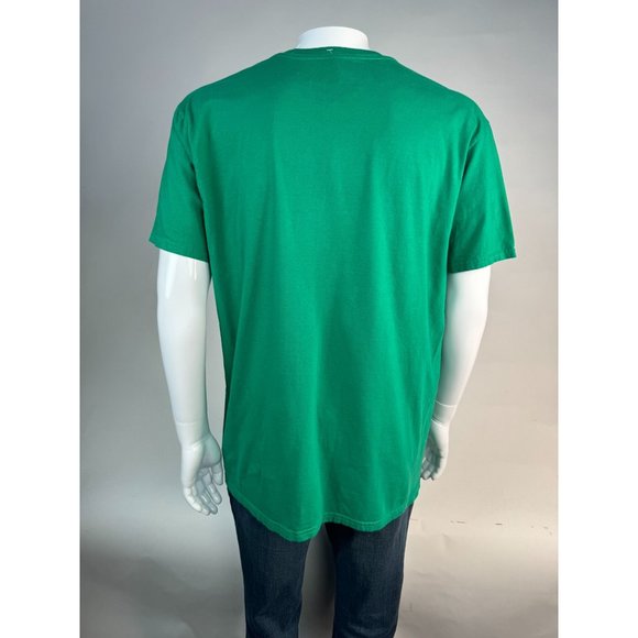 Anvil Lightweight Chillin' With My Ho's Holiday Christmas TShirt XL Green Cotton - Picture 6 of 15